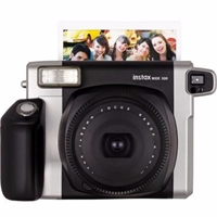 富士（FUJIFILM）INSTAX 一次成像相機 WIDE300寬幅相機 拍立得 寬幅復(fù)古5吋照片