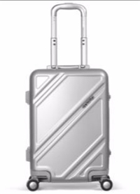 BJ7*25001 四輪旋轉(zhuǎn)拉桿箱55CM 銀色
