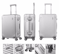 DB3*25001 新秀麗經(jīng)典鋁箱登機行李箱  20寸-銀色