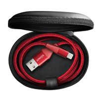Anker安克 Powerline+2 拉車線2代 蘋果官方MFI正品認(rèn)證手機(jī)數(shù)據(jù)充電線 0.9米紅色盒裝
