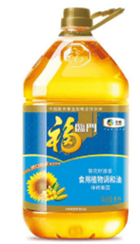 中糧·福臨門葵花籽清香食用植物調(diào)和油5L