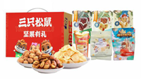 三只松鼠?紅運(yùn)來堅(jiān)果零食大禮包B