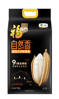 中糧福臨門自然香 黑龍江長(zhǎng)粒香米5kg
