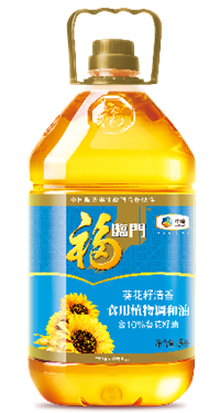 中糧福臨門葵花籽清香食用植物調(diào)和油