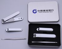 平面大號(hào)斜扣指甲剪耳勺鐵盒裝