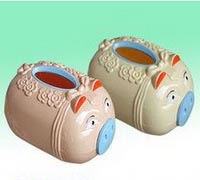 發(fā)財(cái)豬紙巾盒